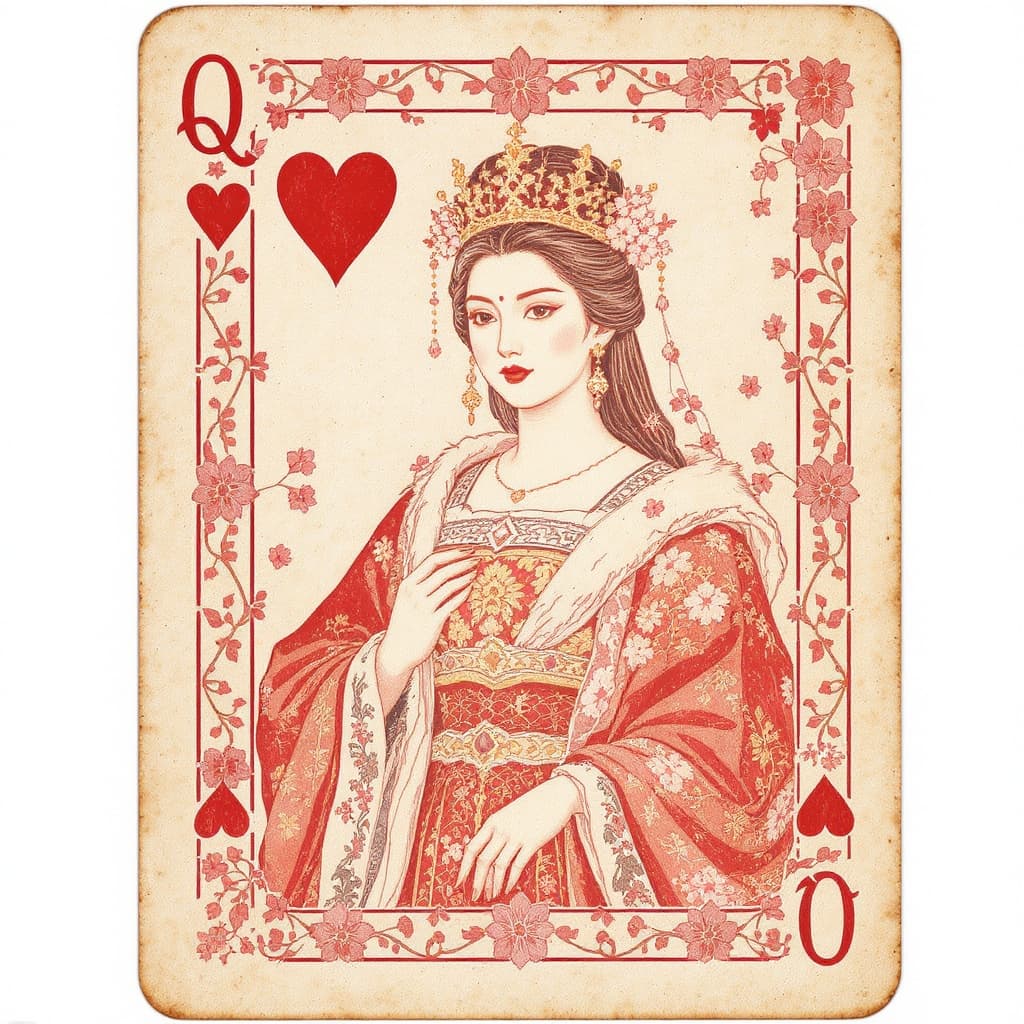 Q of hearts